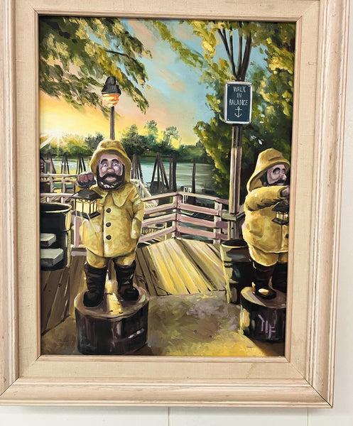 Custom family handmade oil paintings by Tiffany Wells
